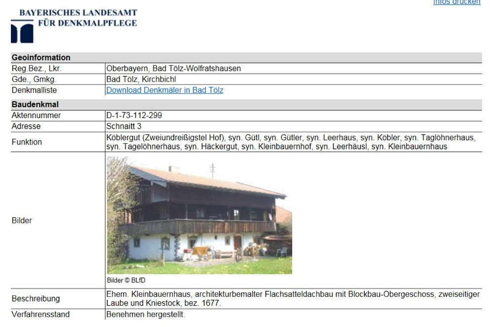 Ferienhaus Toelzer Land Бад-Тольц Экстерьер фото